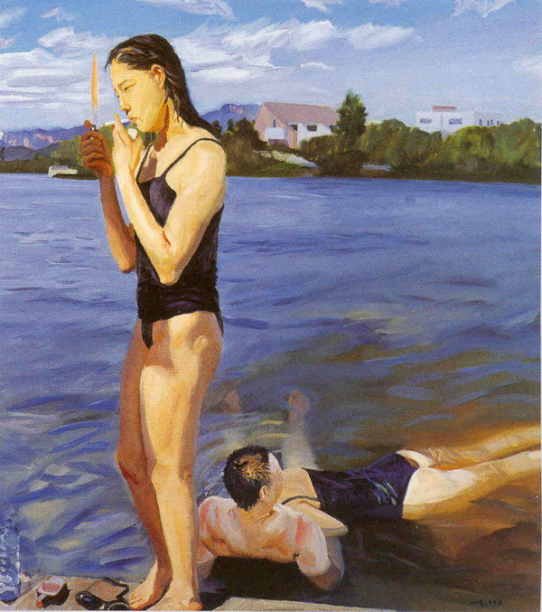 liuxiaodong resize smoking on the water 1991