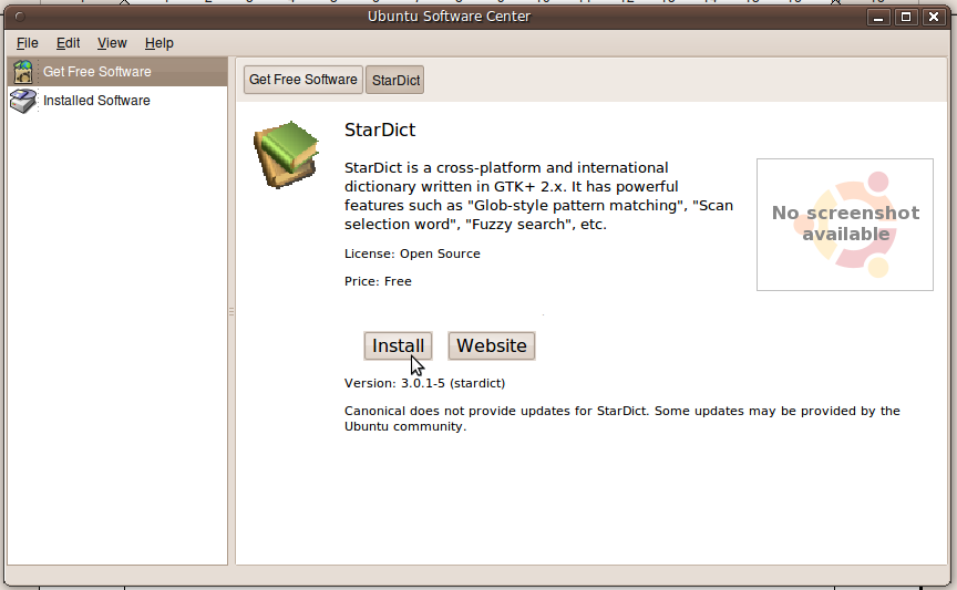screenshot_2 Установка и использование StarDict / Магазета