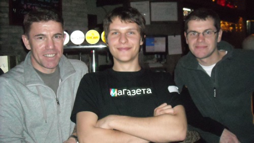 Команда Laowaicast: Максим Иванов, Александр Мальцев, Сергей Литвин