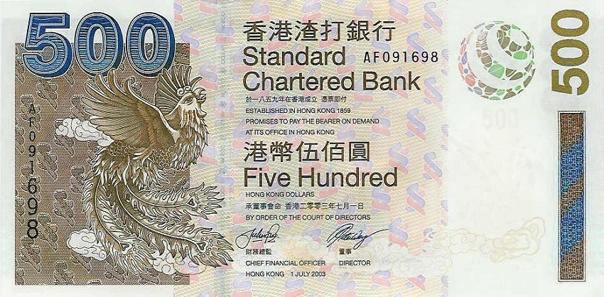 500 Стандарт Чартерд 2003