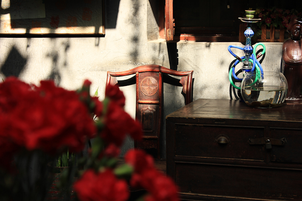 Хостел Shuyuan International Party Hostel, внутренний дворик