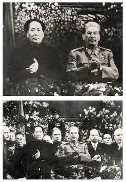 Мао Цзедун и Сталин