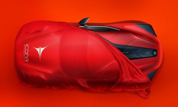 Единственный 900-сильный суперкар Icona Vulcano покажут в Шанхае