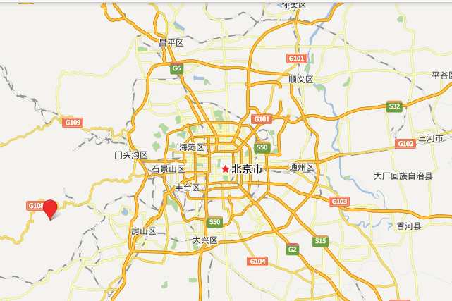 Китайская деревня недалеко от Пекина map