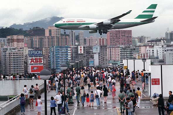 Аэропорт Kai Tak в Гонконге / Магазета Hong-Kongs-Kai-Talc-airport