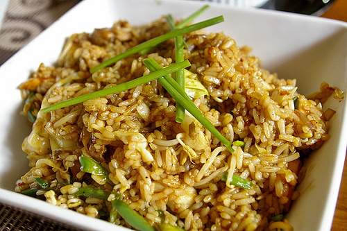 rice с морепродуктами