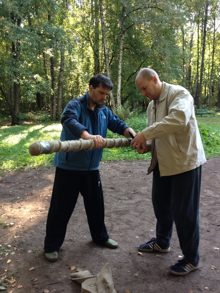 Изготовление "软棒". Семинар в СПб, 2013 г.