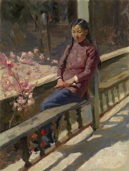 Maksimov Chinese Girl 1956