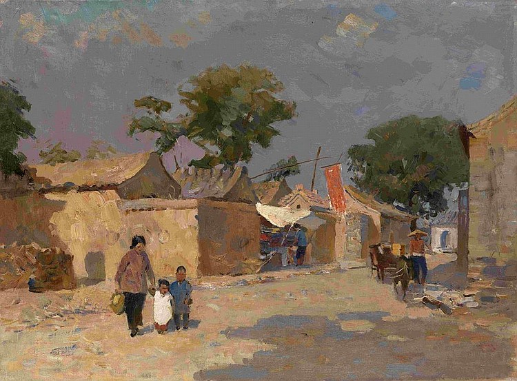 Maksimov, Chinese Village