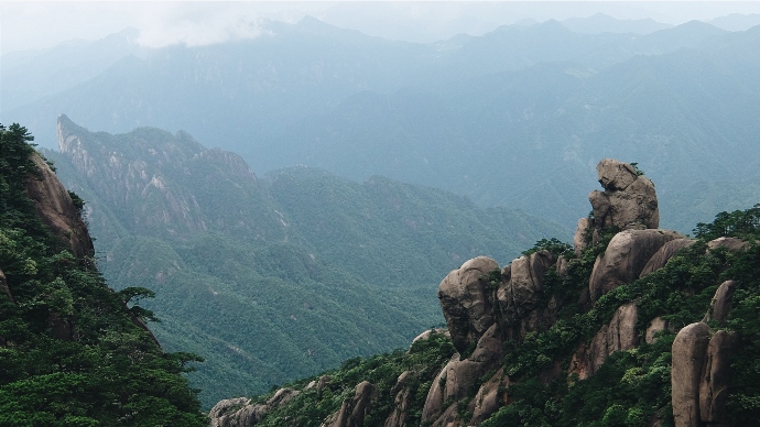 Горы Санциньшань, пров. Цзянси (三清山)