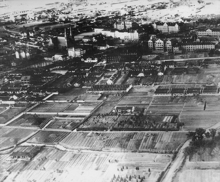 Панорама Сюйцзяхуэя, 1948. Источник: Survey Shanghai 1840-1949