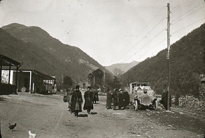 Пасанаури в 1910-х. Источник: humus.livejournal.com