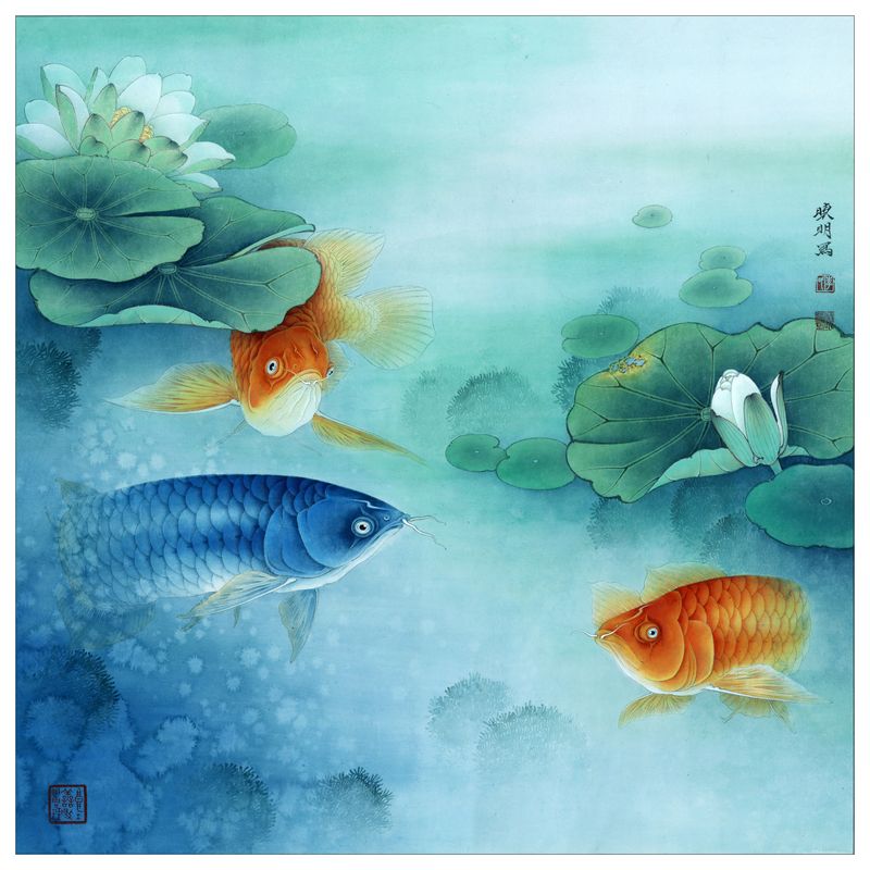 Li Xiaoming gongbi art