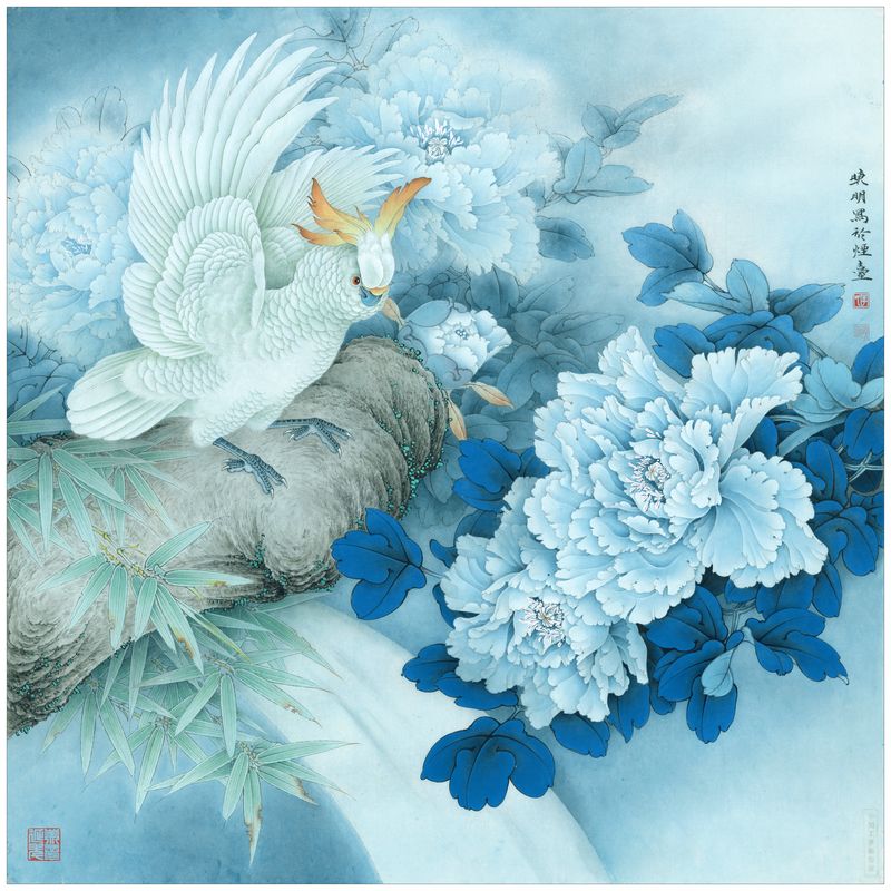 Li Xiaoming gongbi art