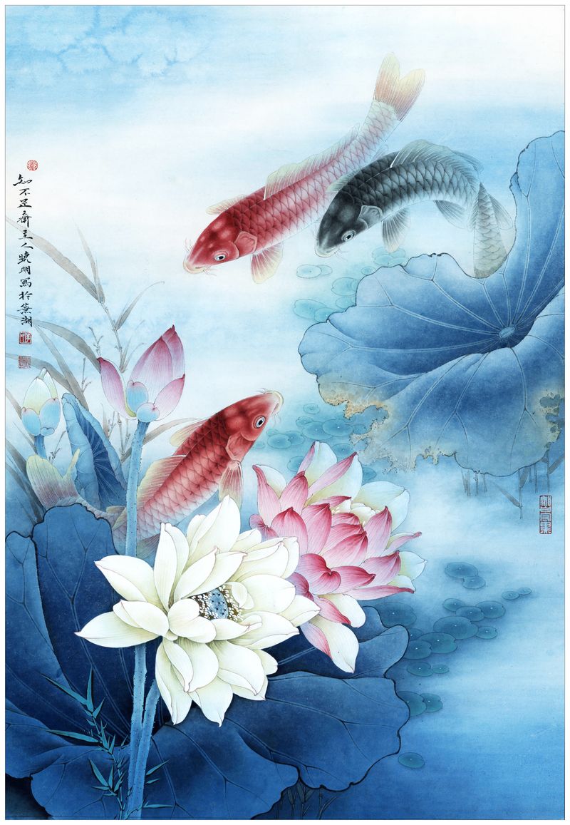 Li Xiaoming gongbi art
