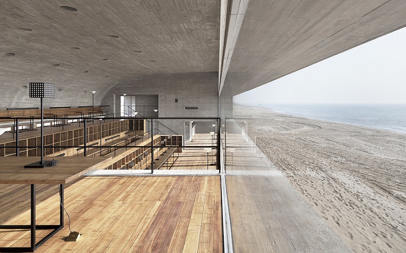 Seashore Library / Vector Architects. Источник: archdaily.com
